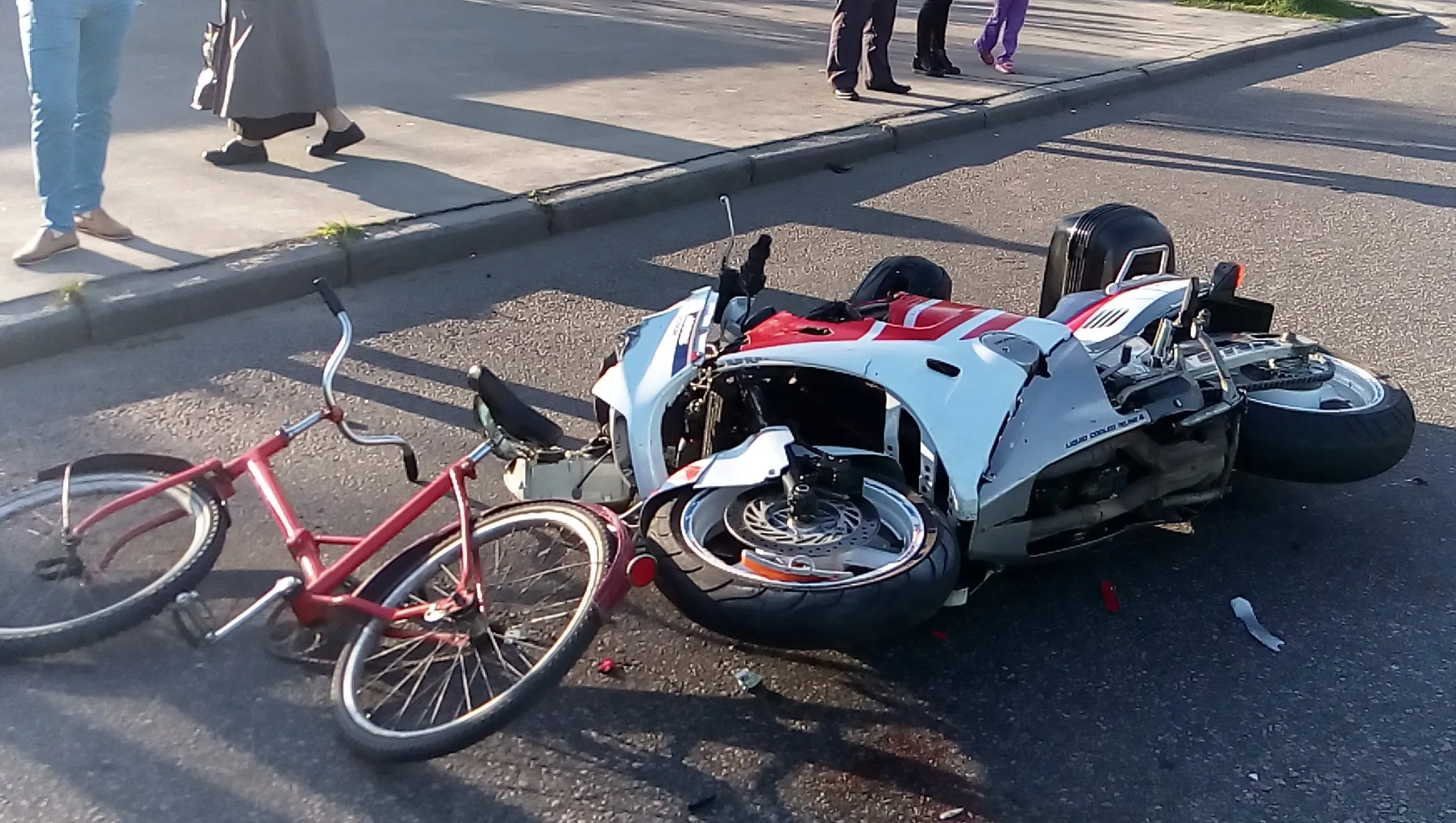 Взят под стражу мотоциклист, совершивший наезд на 11-летнюю девочку в Гомеле. Ранее он 46 раз привлекался к ответственности 